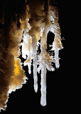 Straw stalactites