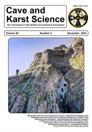 Cave and Karst Science, Dec 2023