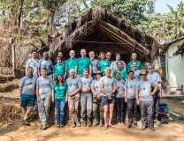 Expedition team, Meghalaya