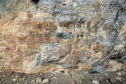 Cave paintings, Lapa do Caboclo, Cavernas do Peruaçu National Park