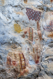Cave paintings, Lapa do Boquete, Cavernas do Peruaçu National Park