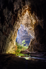 Gruta do Janelão (Big Window Cave), Parque Nacional Cavernas do Peruaçu, Januária, Minas Gerais