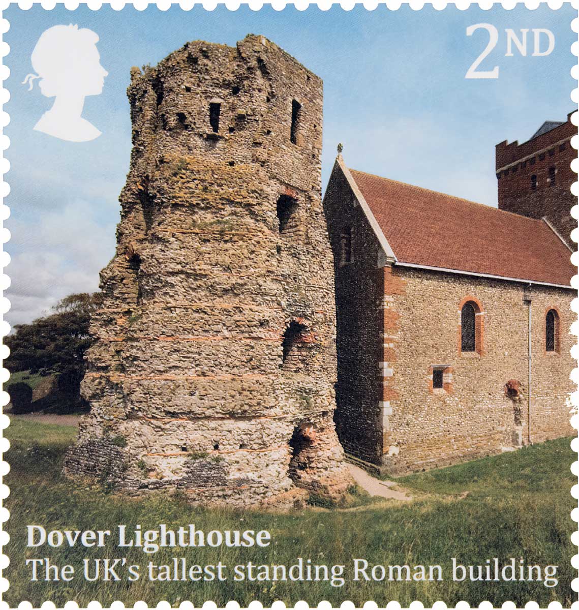 Dover Castle Roman Britain stamp